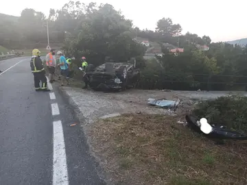 Accidente en Quenxe