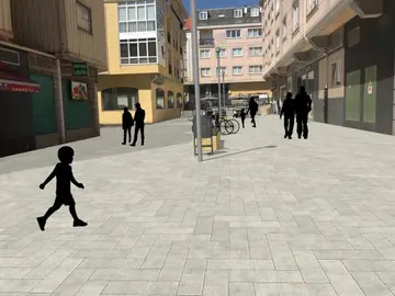 Remodelacipon da rua de Laracha