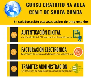 Cursos dixitalizacion en Santa Comba