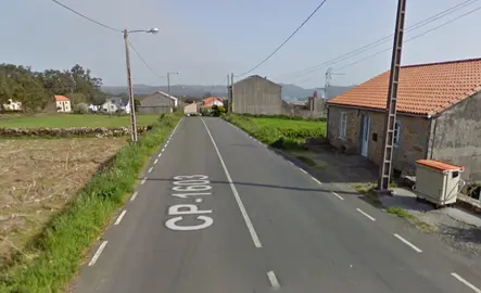 Captura da estrada actual por Tufions