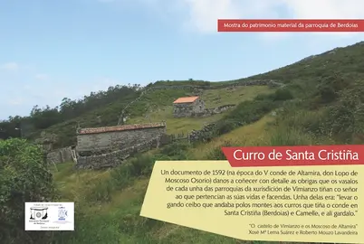 Cartel dos Curros da Parroquia de Berdoias-Vimianzo