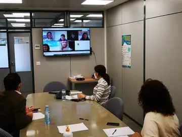 Conferencia con dublin sobre o Camino