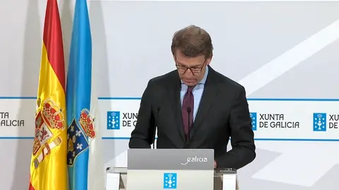 Feijoo na rolda de prensa