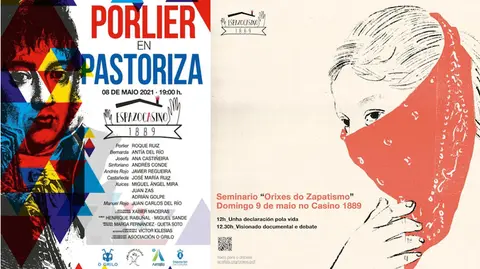 Porlier e Zapatismo no Casino Carballo