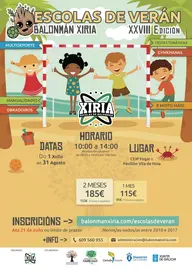 Escola de Veran Xiria Carballo 2021