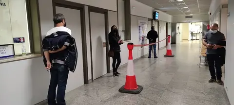 Xornada de vacinacion no Hospital Virxe da Xunqueira-Foto- Rafa Quintans