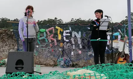 Maria Lado e Lucia Aldao no Festival Artenauta