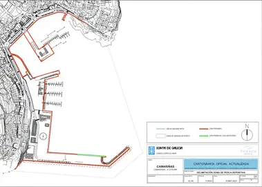 Restricions no porto de Camarinas para a pesca recreativa