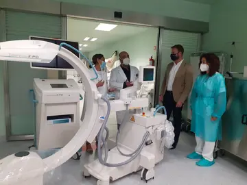 Novo equipamento no Hospital de Cee