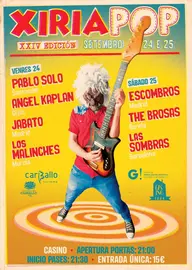 Cartel Festival XiriaPop Carballo 2021