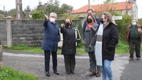 Voceiras do PP de Ponteceso con Ethel Vazquez. 2