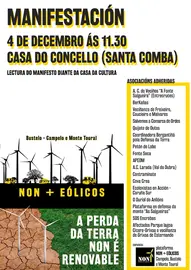Cartel_Manifestacion-Eolicos-Santa Comba-4-12-21