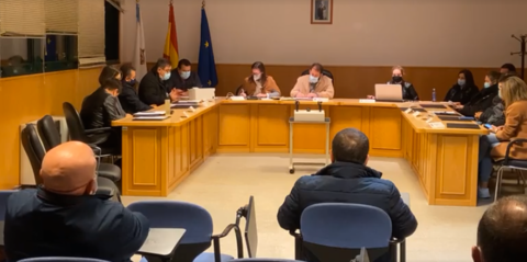 Pleno en Ponteceso de decembro