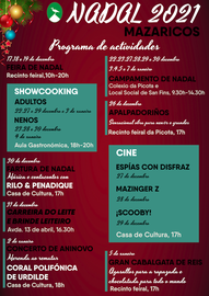 CARTAZ NADAL Mazaricos