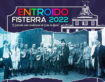 Cartel entroido fisterra 2022. programa copia