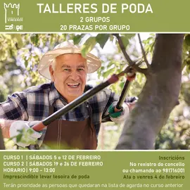 TALLERES DE PODA SABADOS