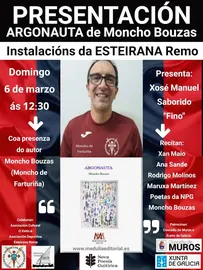 Moncho Bouzas presentacion Esteiro Argonauta