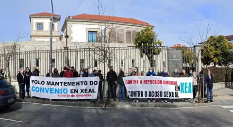 Concentracion XEAL Xunta