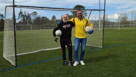 Anxo Agra e Jorge Gorrion