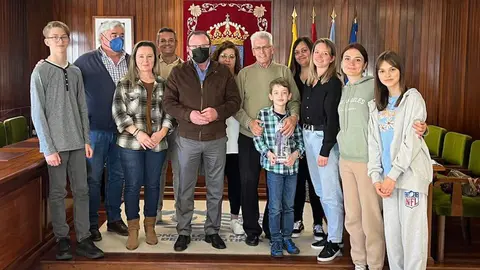 Familias de Ucraina en Malpica