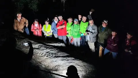 Ruta nocturna Petroglifos Vimianzo