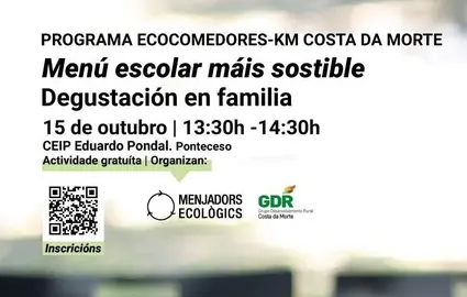 Degustacion ecocomedores en familia CEIP POnteceso