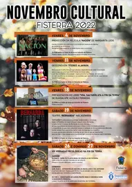 NOVEMBRO CULTURAL Fisterra 2022