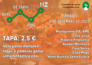 RUTA DAS TAPAS MAZARICOS 2022
