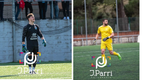 Xandre e Mariolo Mellores porteiros do Futbol da Costa 2023-Fotos-JParri