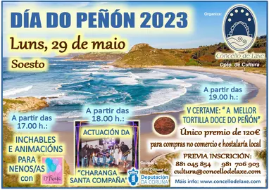 LAXE_Cartel Día do Peñón
