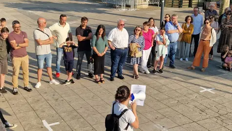 Concentracion polo feminicidio de Oia en Carballo 2