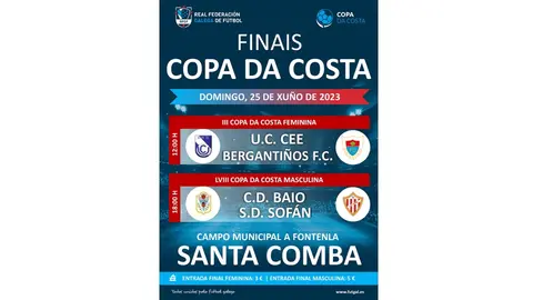 Final Copa da Costa cartel 2023