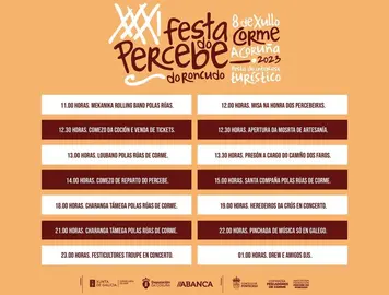 Programa Festa do Percebe do Roncudo 2023