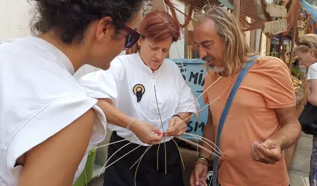 Cesteria con adisbismur no Muros Mira ao Mar 2023