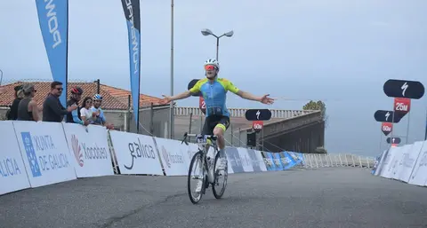 Gran Fondo Ezaro 2023-Segundo Juan Carlos Trillo-Foto-Jorge Castro