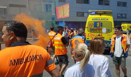 Ambulancias en Loita