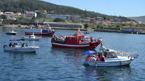 Procesion maritina na Festas do Carme de Corcubion-Foto-Rafa Quintans
