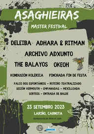 Cartel Asaghieiras Master Festival 2023-Larino