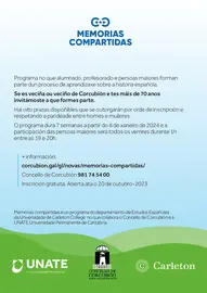 memorias compartidas-Corcubion