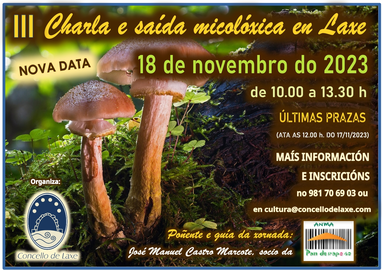CHARLA E SAÍDA MICOLÓXICA LAXE