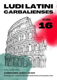 Cartel dos I Ludi Latini Carbalienses