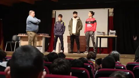 Presentacion album da Costa Muxia con Raul Lema Manu Nogueira e Barca