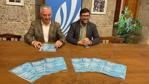 Valentin Garcia e Pablo Garcia de Amega no Dia dos Medios en Galego 1