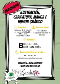 Obradoiro ilustracion grafica carballo