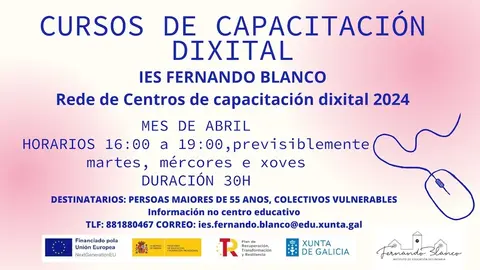 Curso Capacitacion Dixital Maiores iES Fernando Blanco
