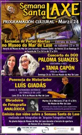 cartel programa cultural semana santa laxe 24