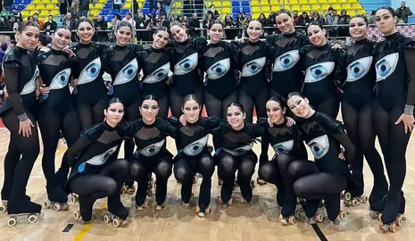 Patinadoras do Conxuro-Laracha-Grupo Show