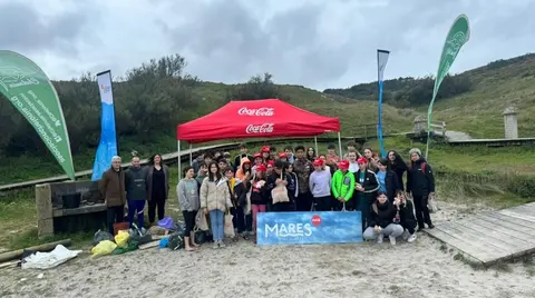 LIMPEZA na praia de Seaia con Chelonia