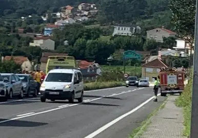 O atropelo aconteceu en Camiños Chans