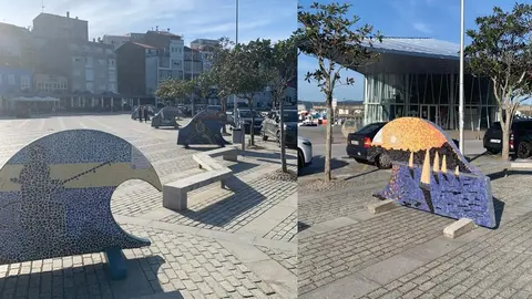 Murais de Azulexo de Lar en Fisterra